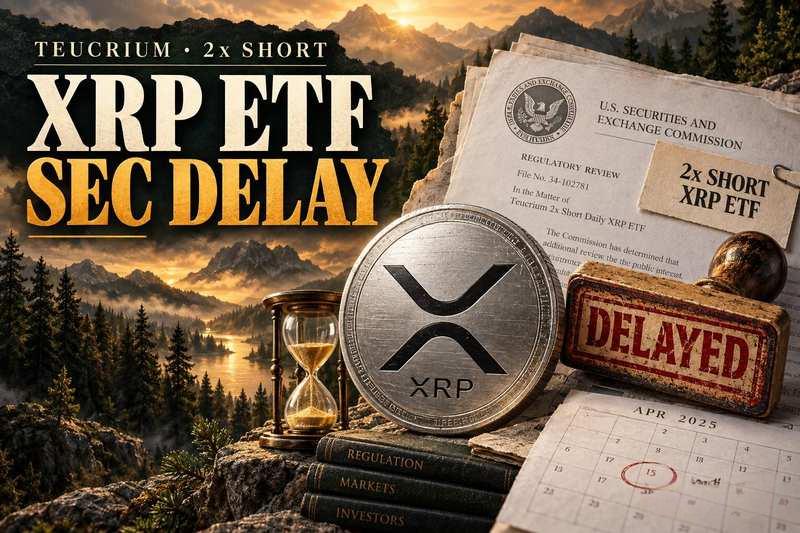 Teucrium 2倍做空XRP每日ETF：SEC延迟报告