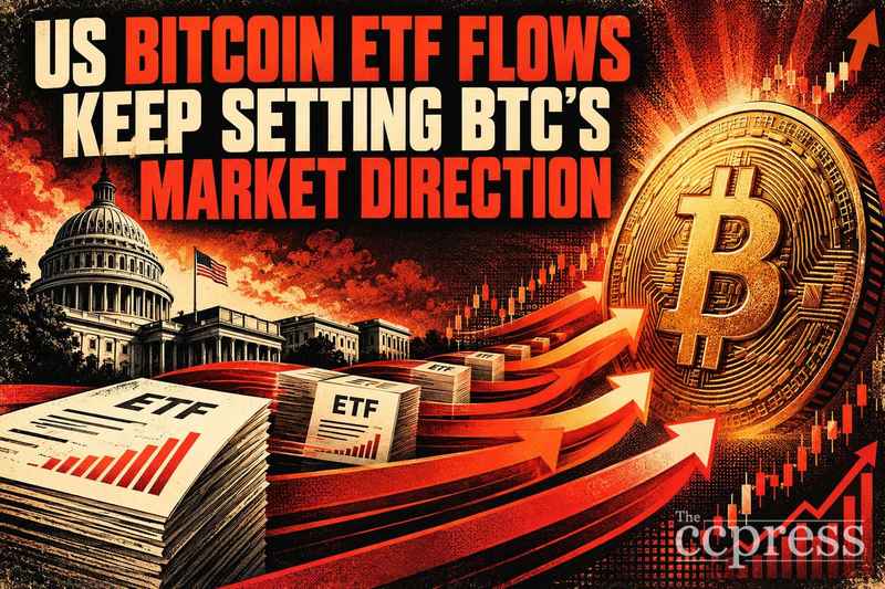 美国比特币ETF资金流向持续主导BTC市场走势
