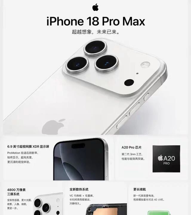 别被爆料带偏：iPhone 18 系列这 3 个“升级”可能只是营销话术