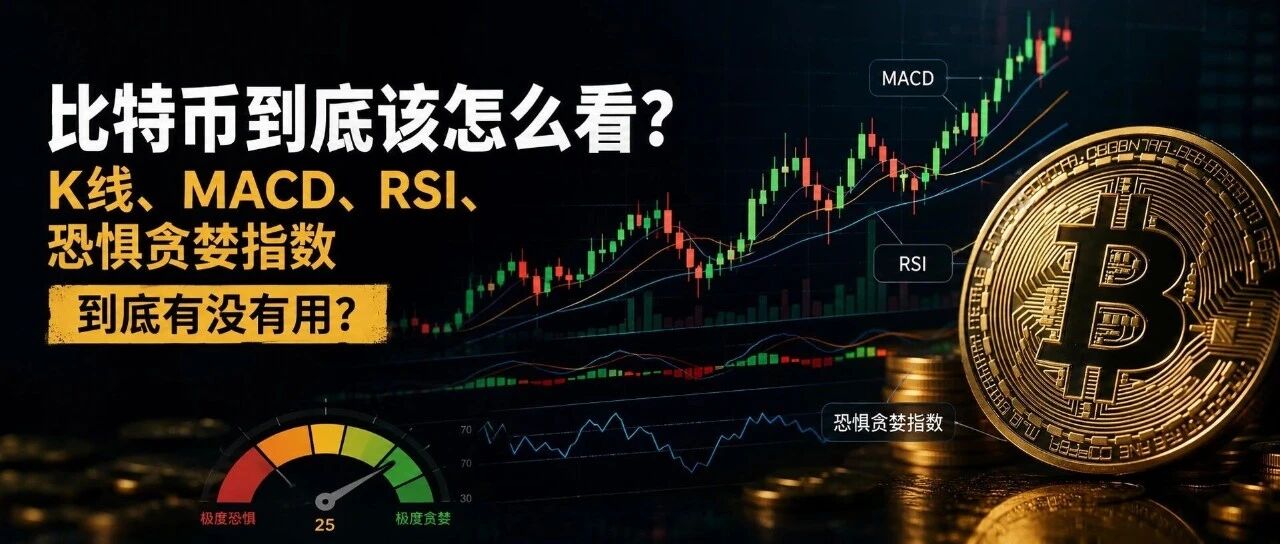 How should Bitcoin really be viewed? Do K-line charts, MACD, RSI, and the Fear and Greed Index actually work?