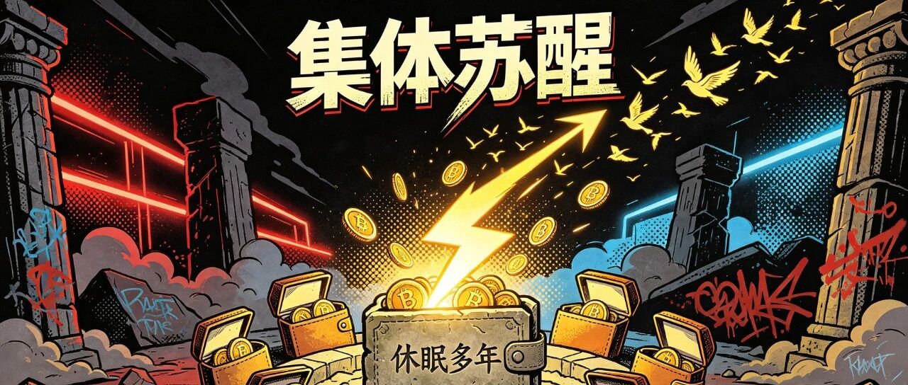沉睡超十年的比特币钱包,正在集体异动!