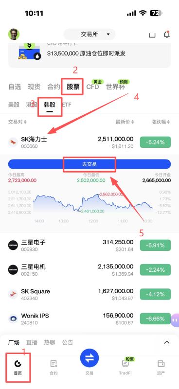 Gate买入SK海力士教学