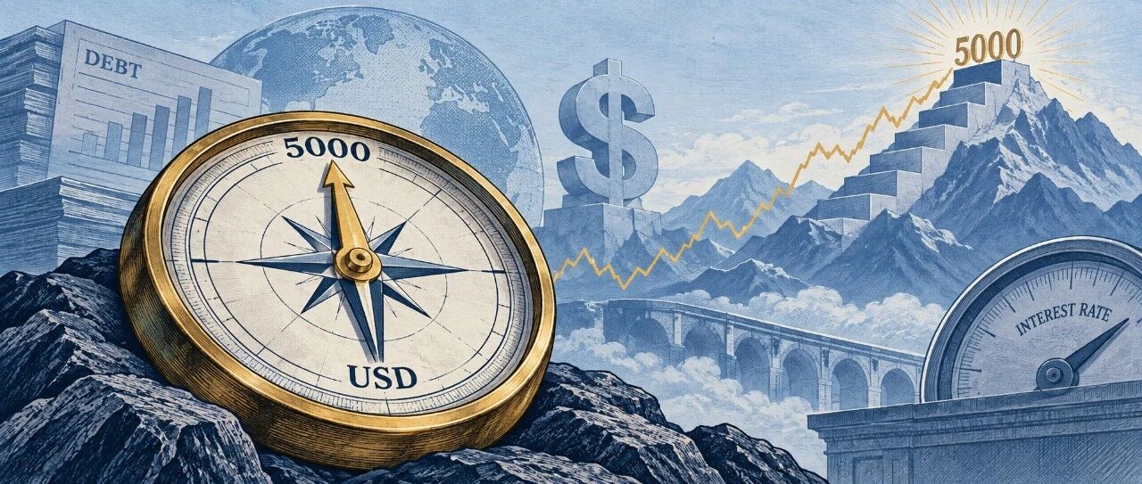 黄金年内低点真的过去了？5000美元的讨论为什么升温