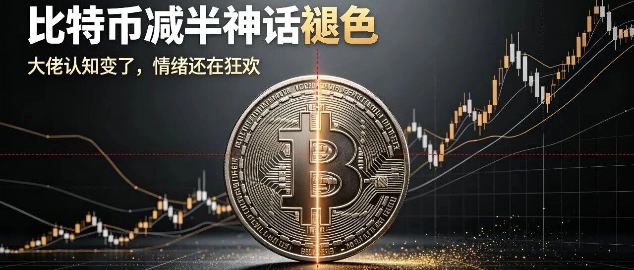 比特币减半神话褪色｜经济影响持续减弱，情绪炒作依旧狂欢