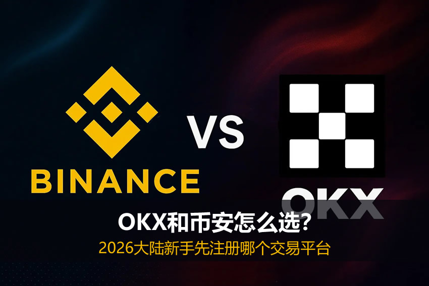 2026大陆新手选哪个？OKX与币安注册顺序全解析