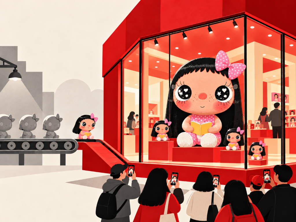 素人IP混战的2026年，TOP TOY押注的小玉能否拿到大结果？