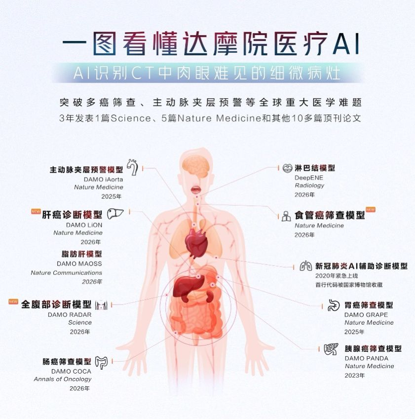不插管的食管癌筛查，达摩院从一张肺部CT开始